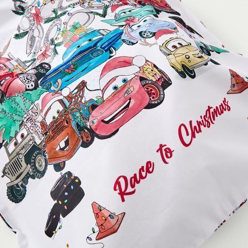Disney Pixar Cars A Race To Christmas Santa Sack