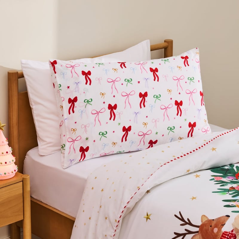 Have A Fairy Merry Christmas Text Pillowcase