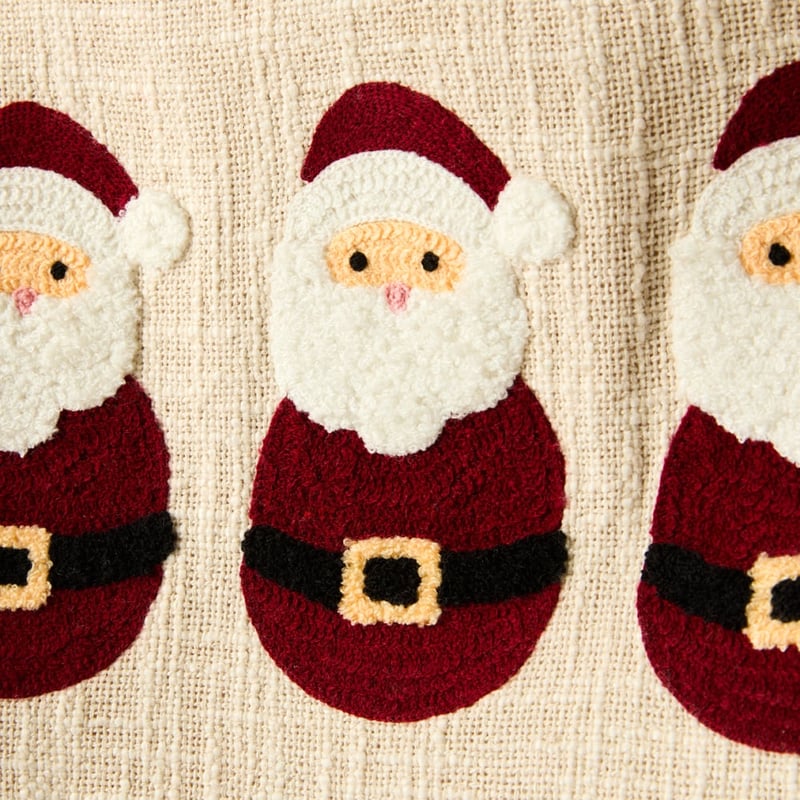 Red Santa Festive Cushion