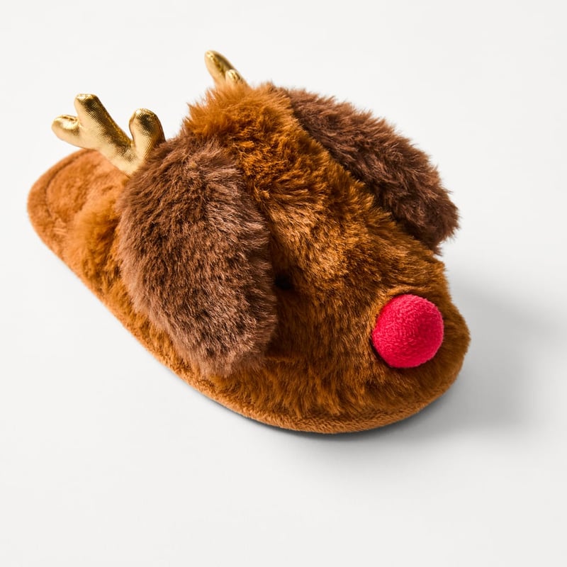 Christmas Dachshund Slippers