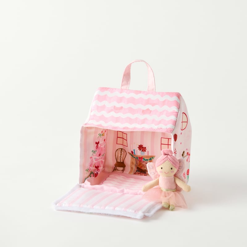 Pink Fairy Doll House Toy