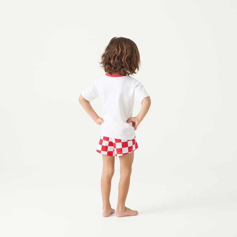 Kid's Holly Jolly Red Short Pyjama Set