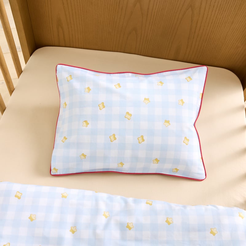 Bluey Christmas Blue Cot Quilt Cover Set