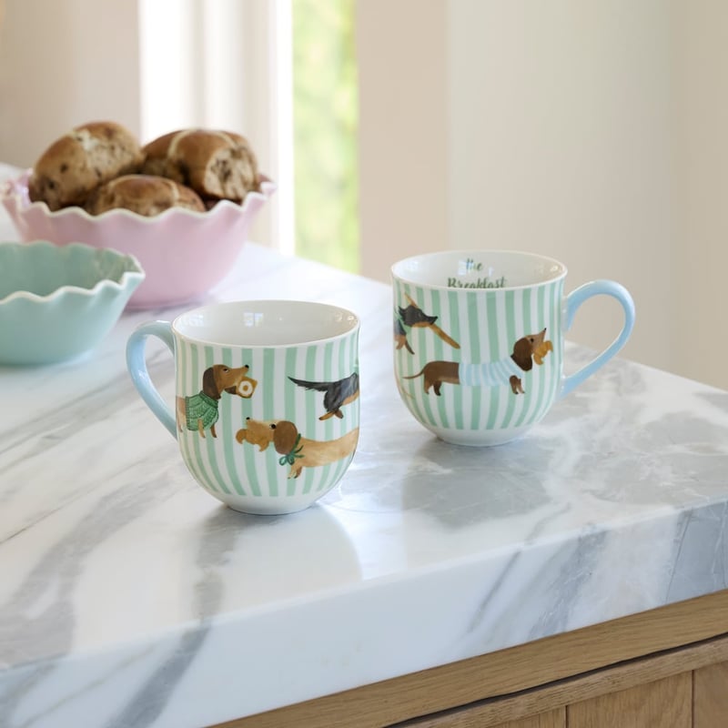 Dachshund Breakfast Club Patisserie Dachshunds Mug