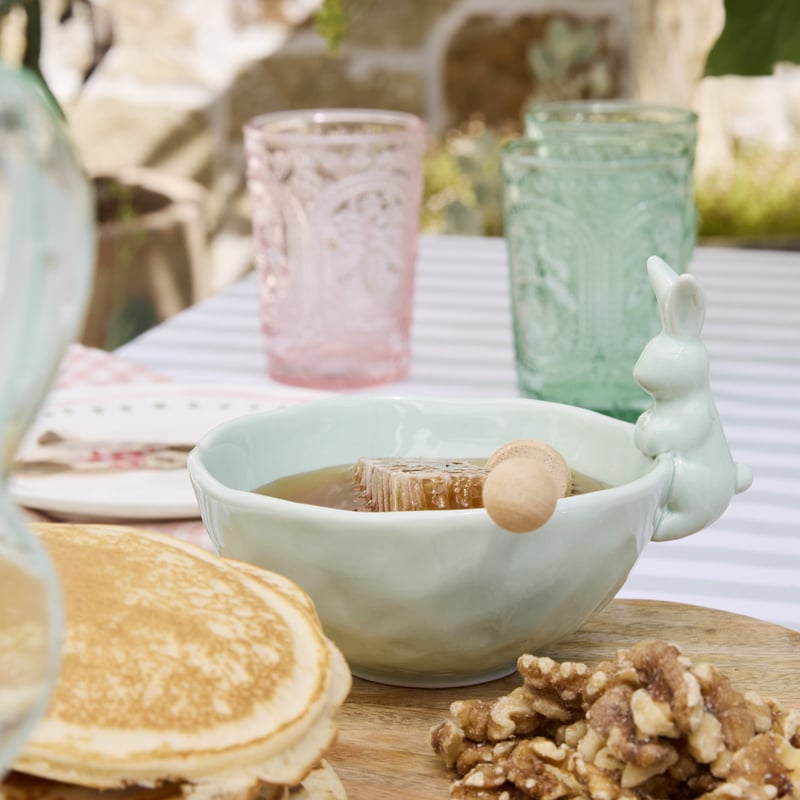 Rabbit Mint Blue Bowl