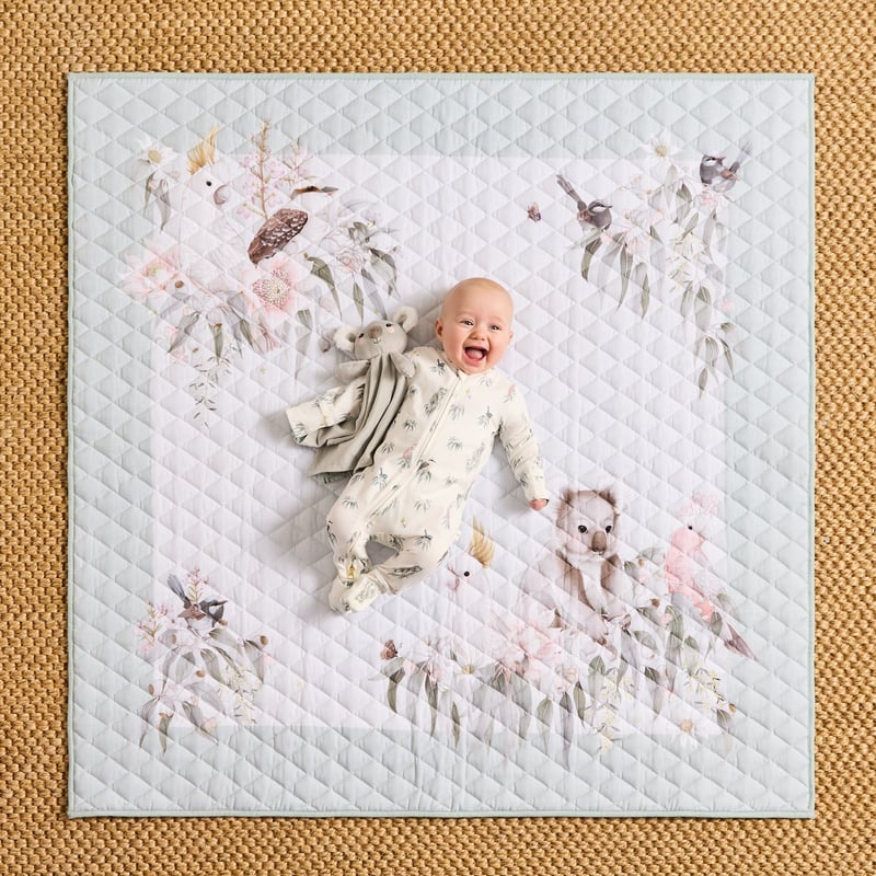Fleur Harris Australian Friends Quilted Play Mat
