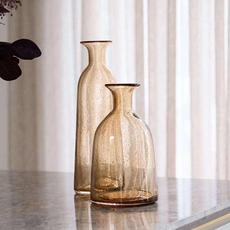 Calista Sepia Vase
