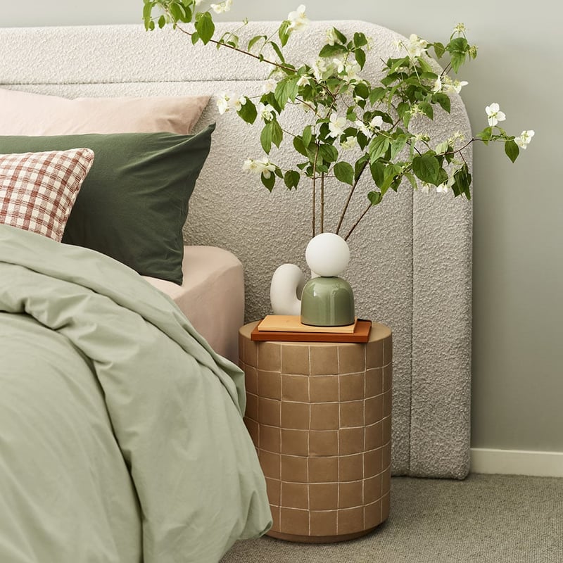 Nola Hazelnut Side Table