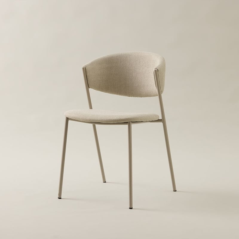 Malone Beige Dining Chair Set of 2