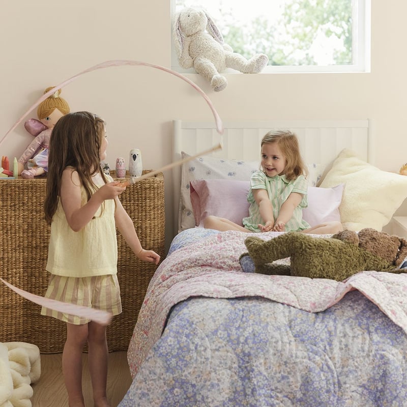 Heirloom Lenni Blue Quilted Quilt Cover Set