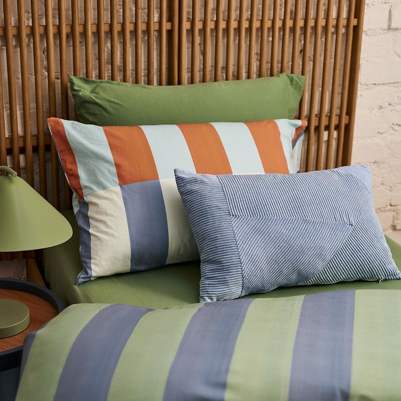 Stonewashed Tanner Blue Quilt Cover Set