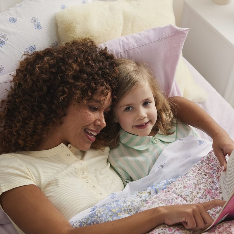 Heirloom Lenni Blue Quilted Quilt Cover Set