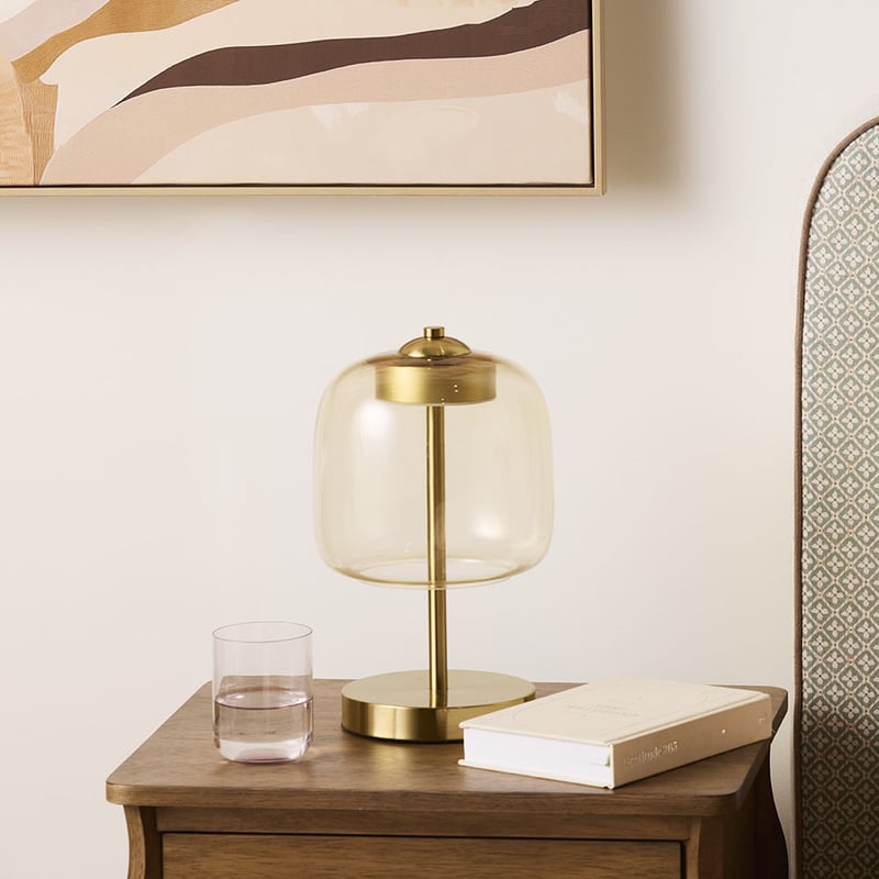 Luppo Satin Brass Table Light