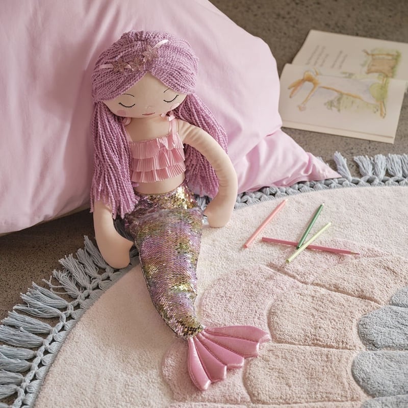 Glitzy Mermaid Multi Snuggle Friend