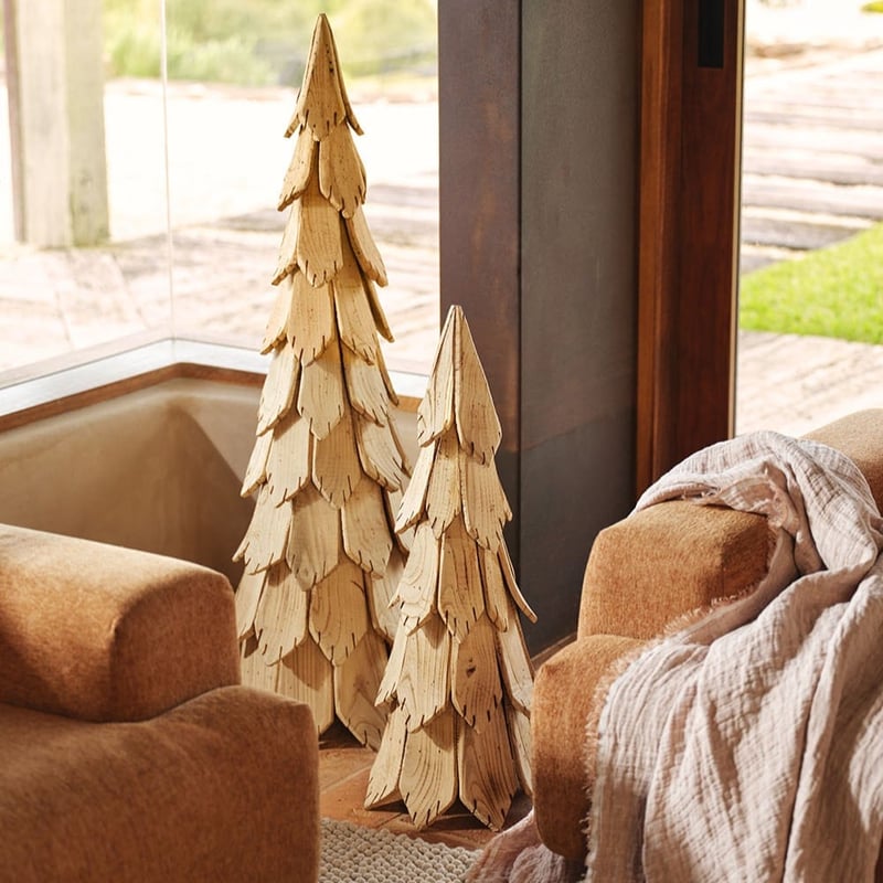 Natural Christmas Forest Timber Tree