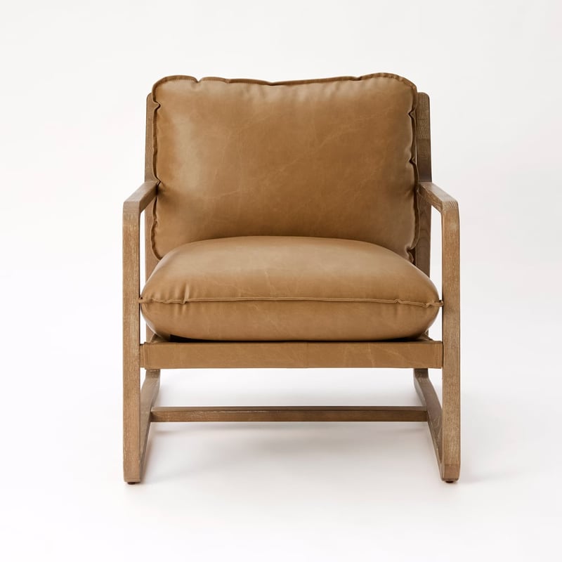 Fresno Tan Sling Chair