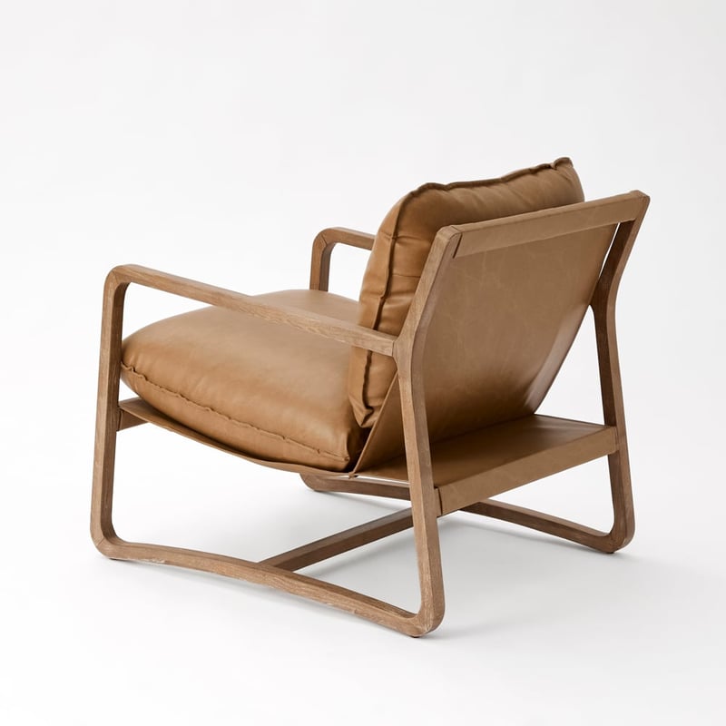 Fresno Tan Sling Chair