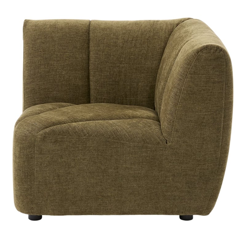 Sierra Olive Corner Modular Lounge Chair