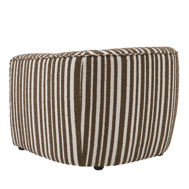 Oakwood Chocolate Stripe Chair