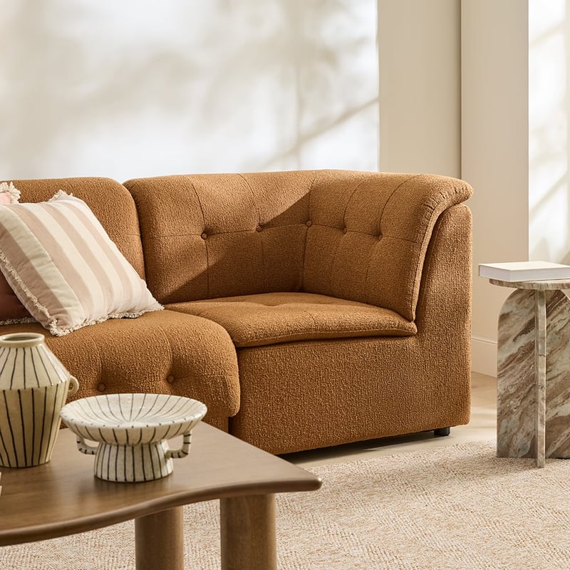 Moses Spice Corner Modular Lounge Chair