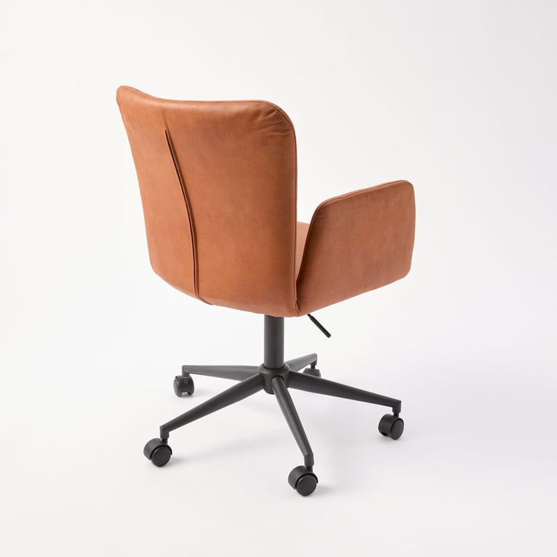 Dante Brandy Desk Chair