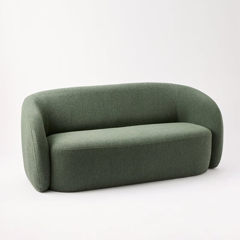 Kiel Sage Boucle 2.5 Seater Sofa