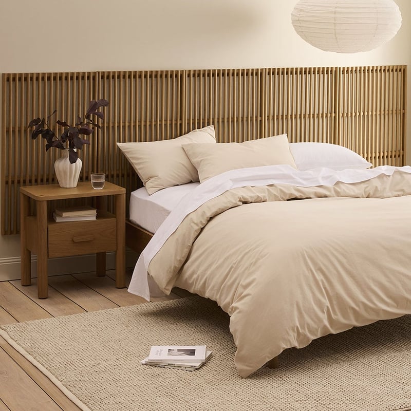 Mark Tuckey Slat Oak Modular Bedhead Panel