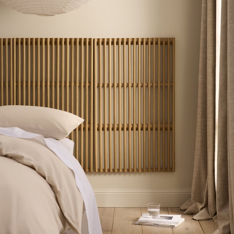 Mark Tuckey Slat Oak Modular Bedhead Panel