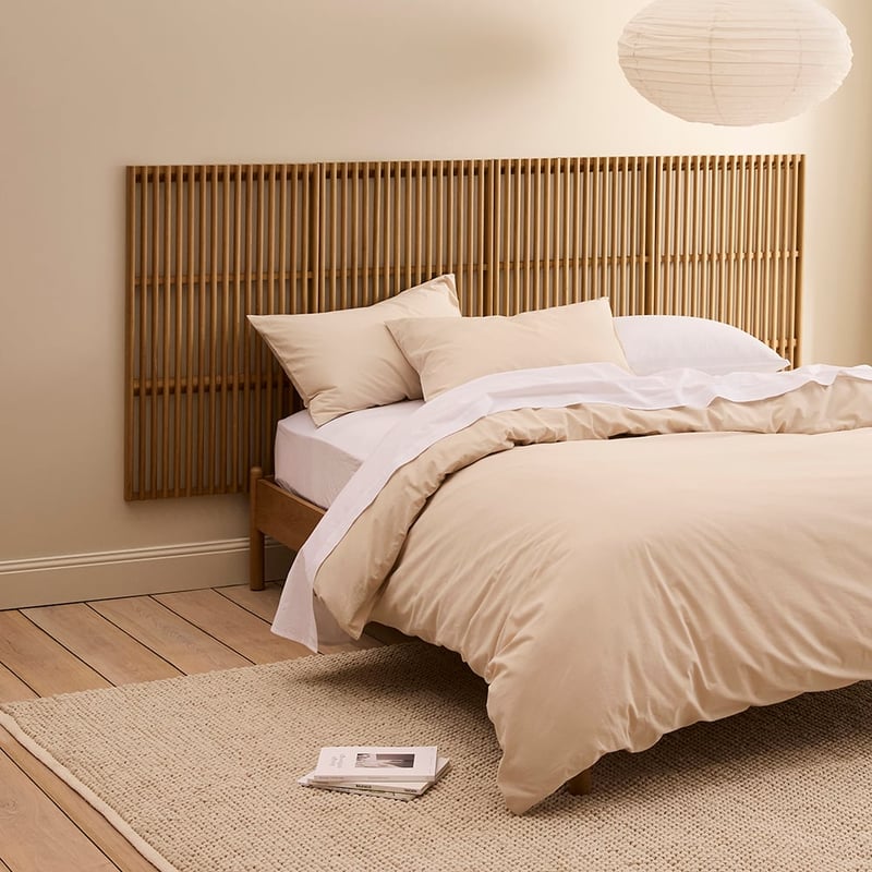 Mark Tuckey Slat Oak Modular Bedhead Panel