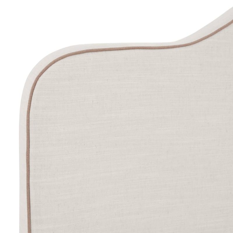 Cliveden Natural, Hazelnut & Hyde Print Reversible Bedhead