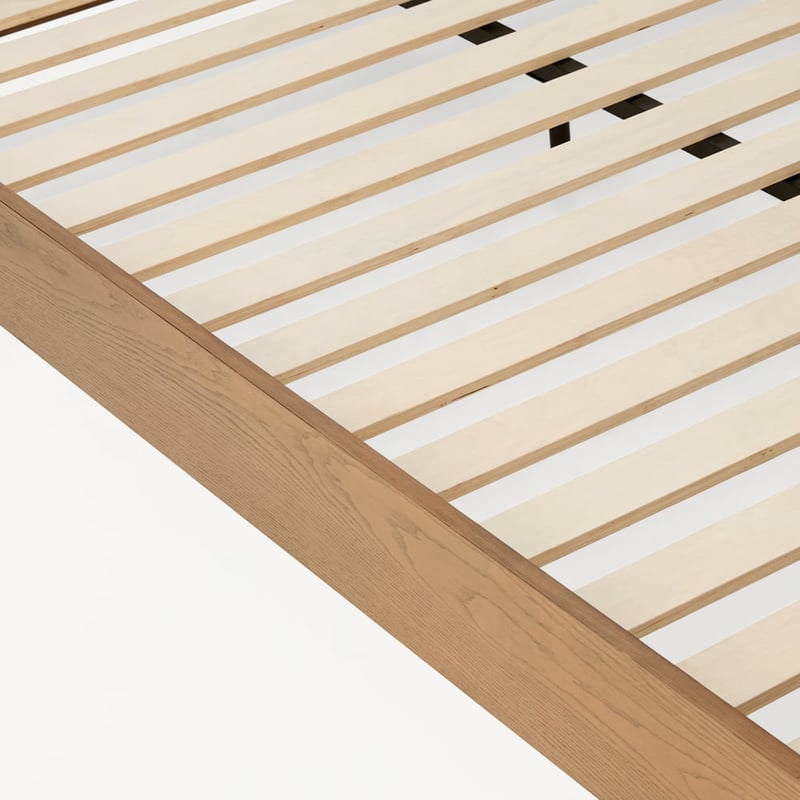 Cisco Walnut Timber Bed Base