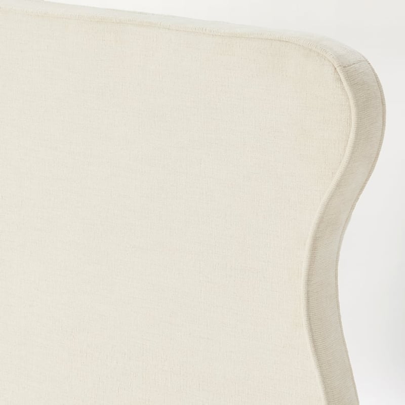 Della Vanilla Wide Bedhead