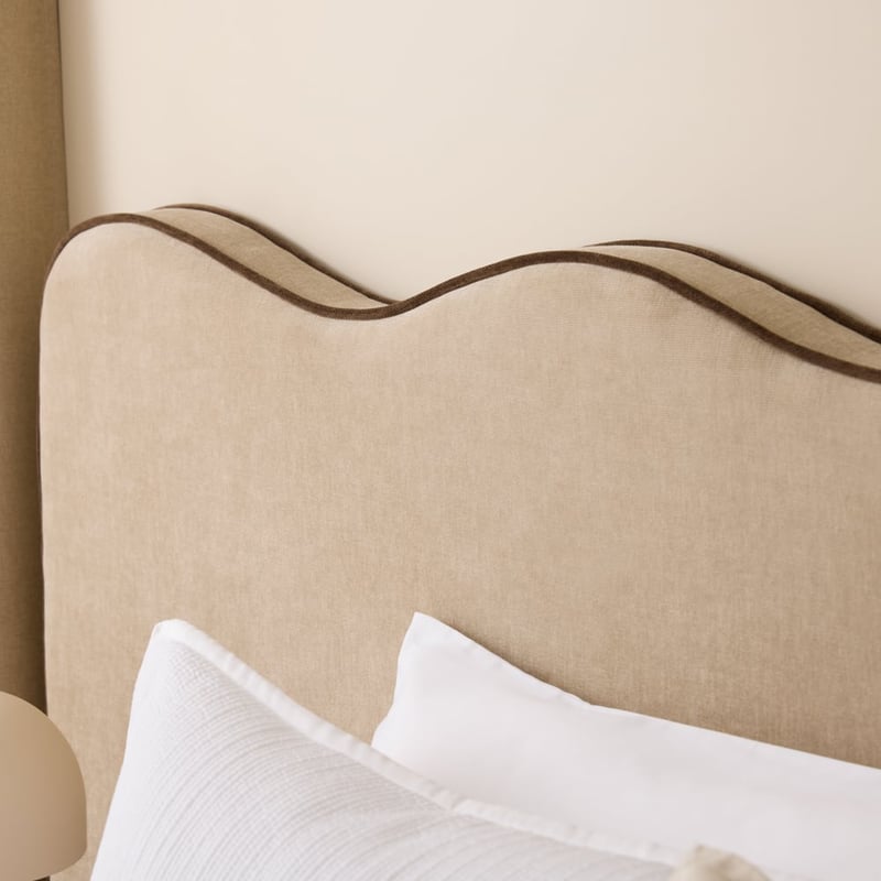 Nina Natural & Chocolate Wide Bedhead