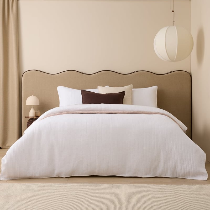 Nina Natural & Chocolate Wide Bedhead