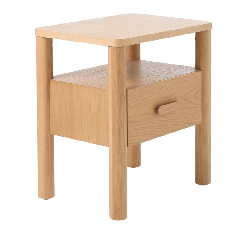 Mark Tuckey Boston Oak 1 Drawer Bedside Table