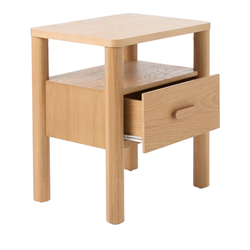Mark Tuckey Boston Oak 1 Drawer Bedside Table