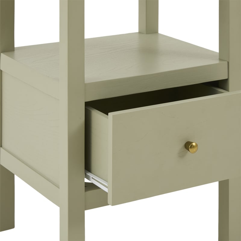 Gable Sage Bedside Table