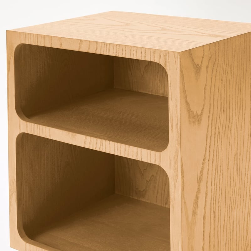 Cisco Natural Bedside Table