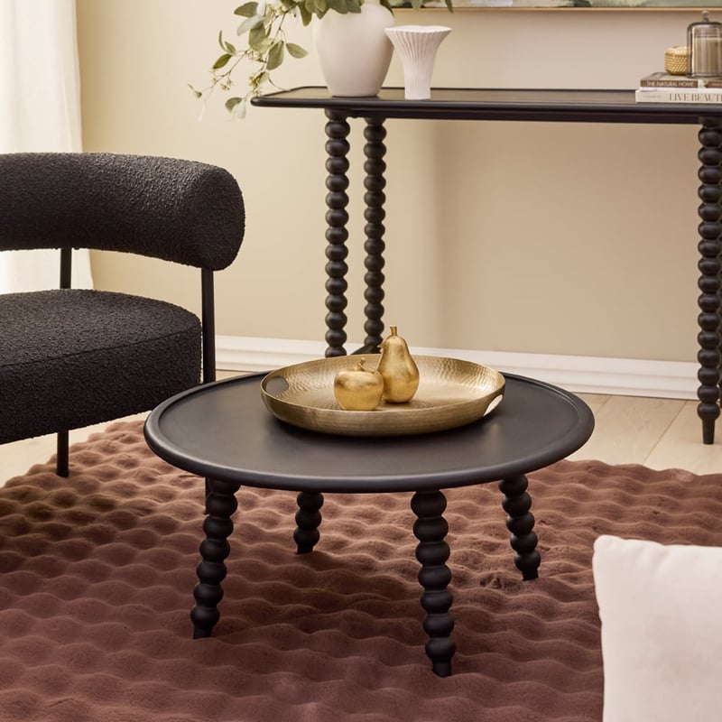 Vintage Black Coffee Table