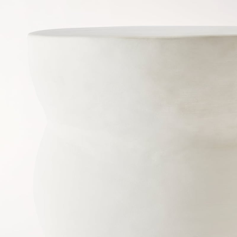 Avoca White Side Table