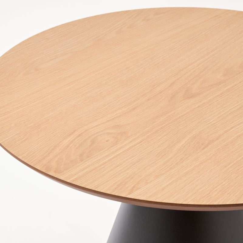 Kiel Oak & Black Coffee Table