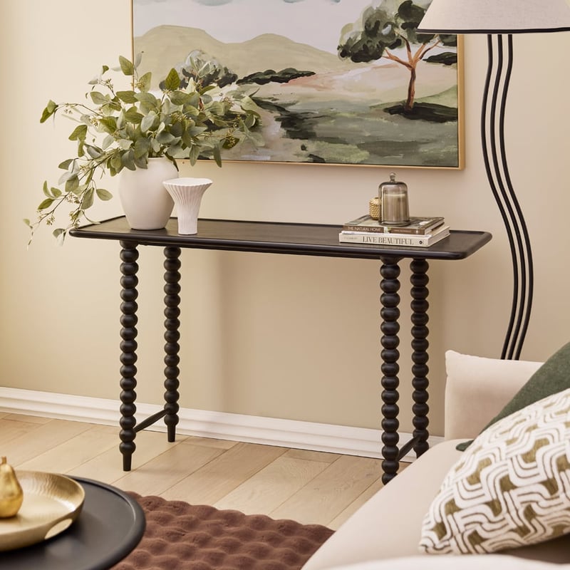 Vintage Black Console