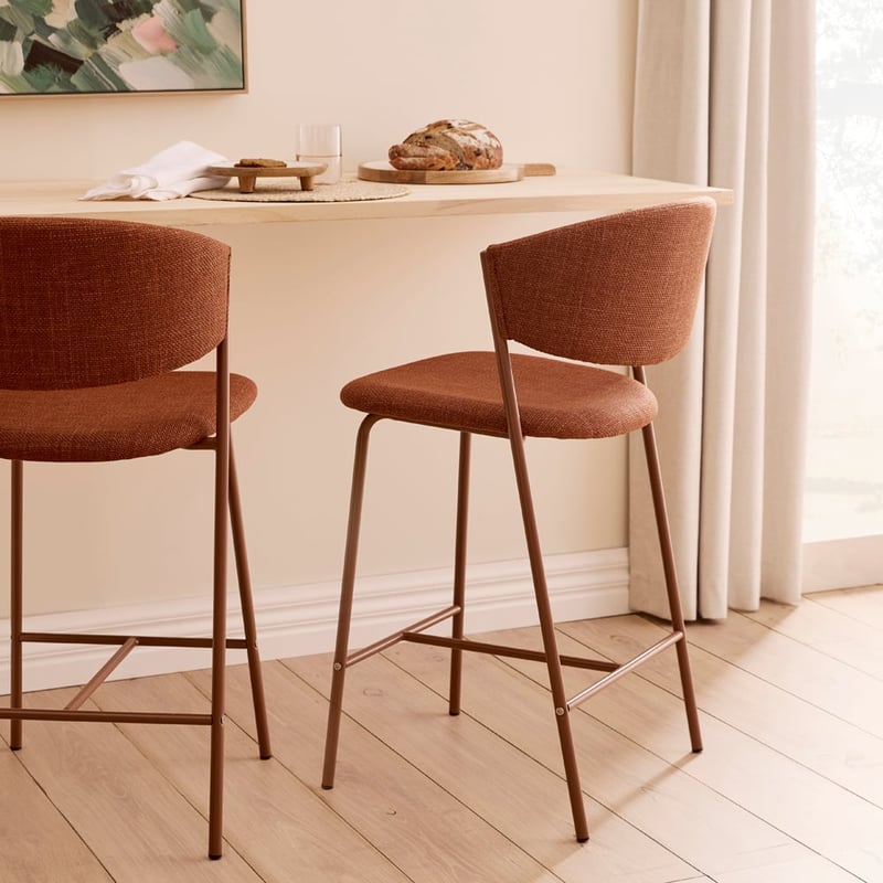 Malone Terracotta Counter Stool