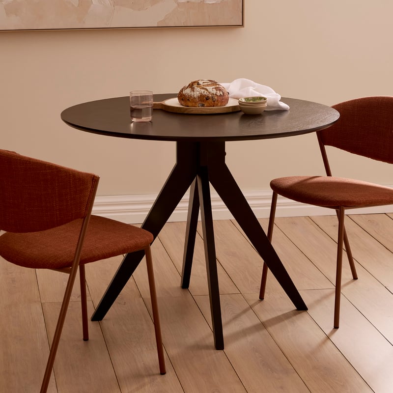 Zaria Black Dining Table