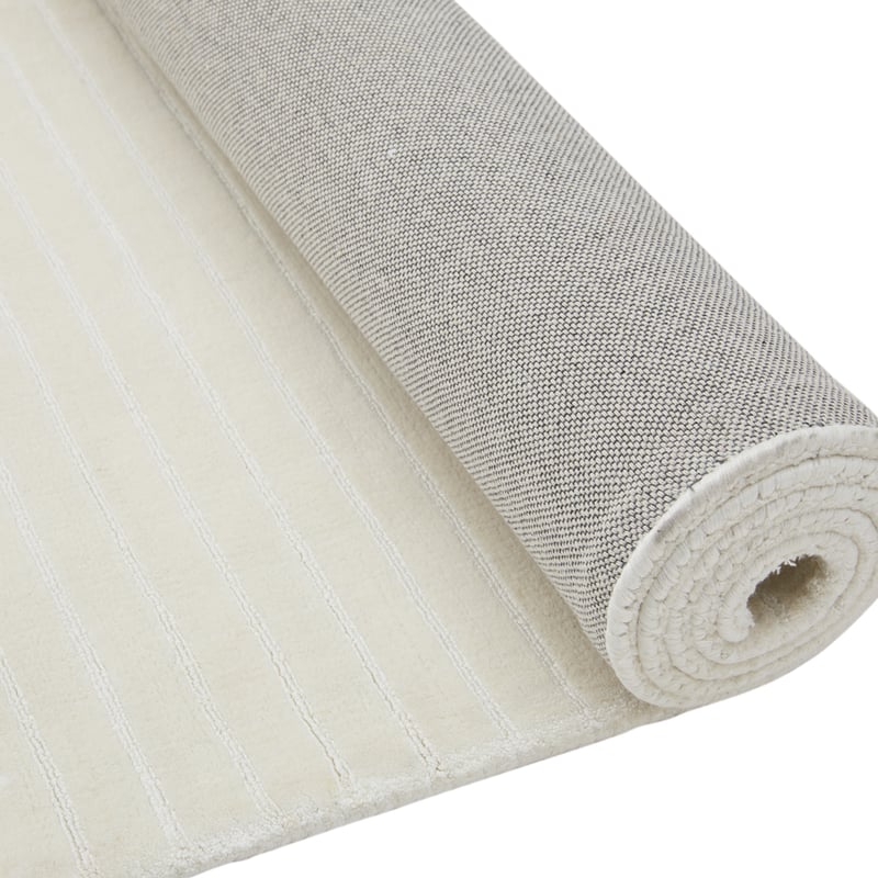 Adeline Ivory Viscose Rug