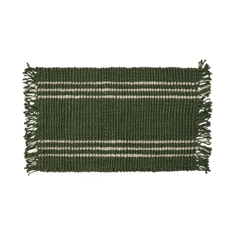 Forest Chunky Jute Stripe Indoor Mat