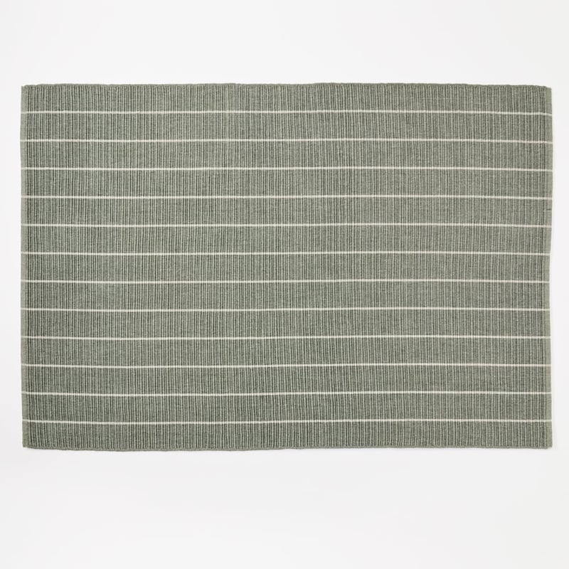 Perth Bay Leaf Stripe Rug