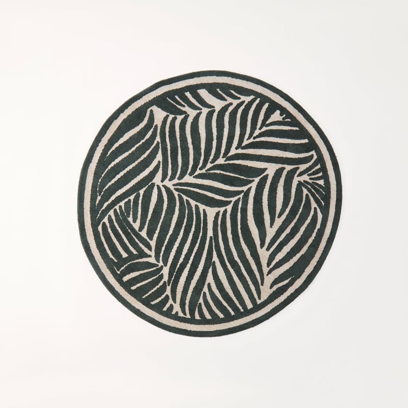 Natures Resort Natural & Forest Round Rug