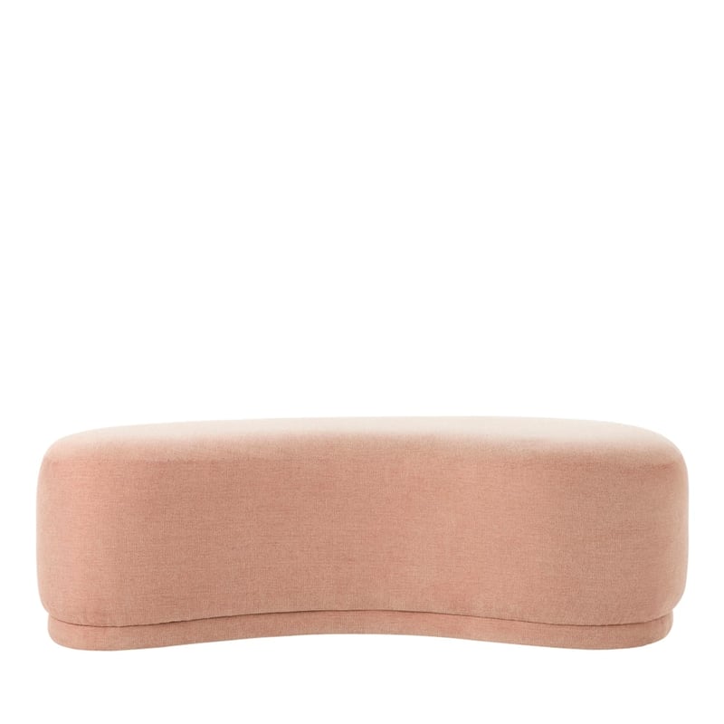 Kidney Blush Bench Seat