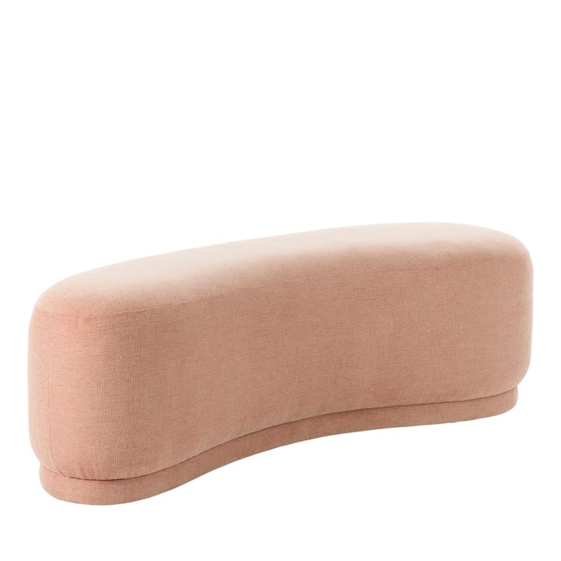 Kidney Blush Bench Seat